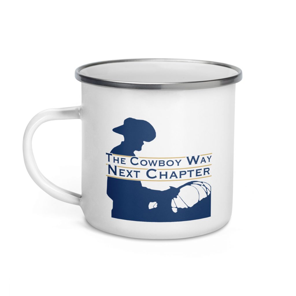 Enamel Mug 'Cowboy Way Next Chapter