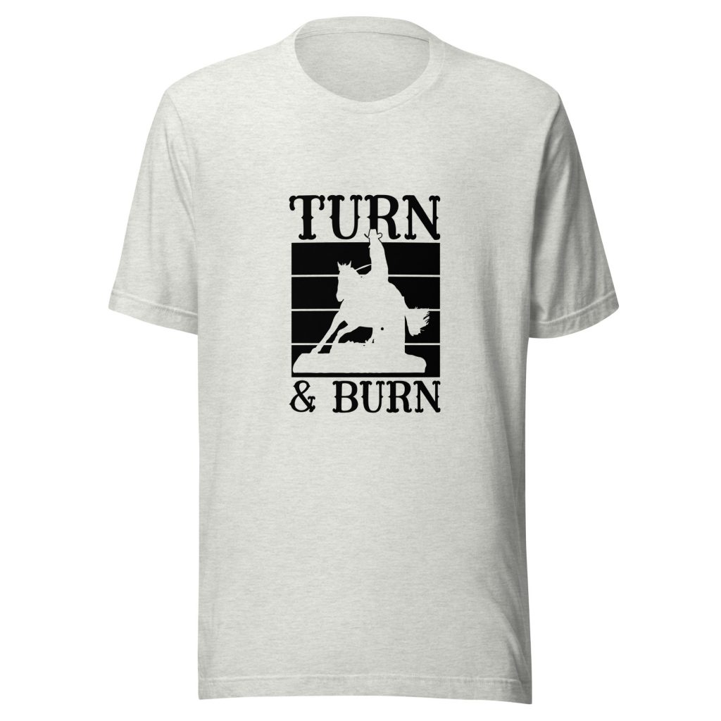 Unisex t-shirt 'Turn & Burn'