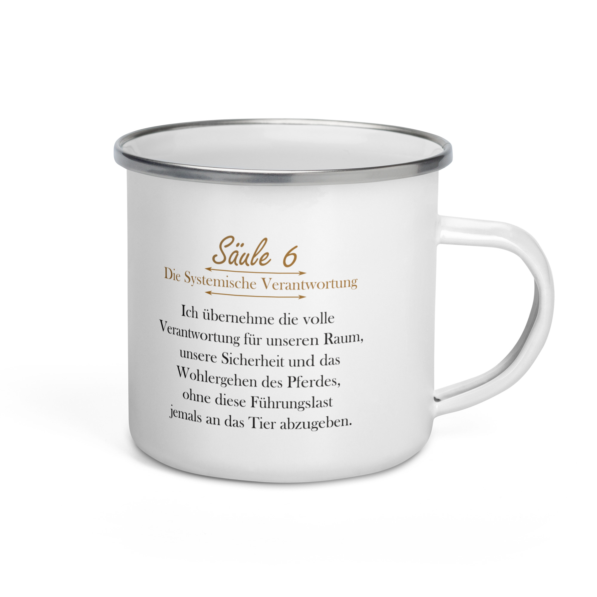 Emailletasse: Säule 6