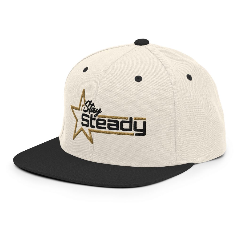 Snapback-Cap 'Stay Steady' Star Black