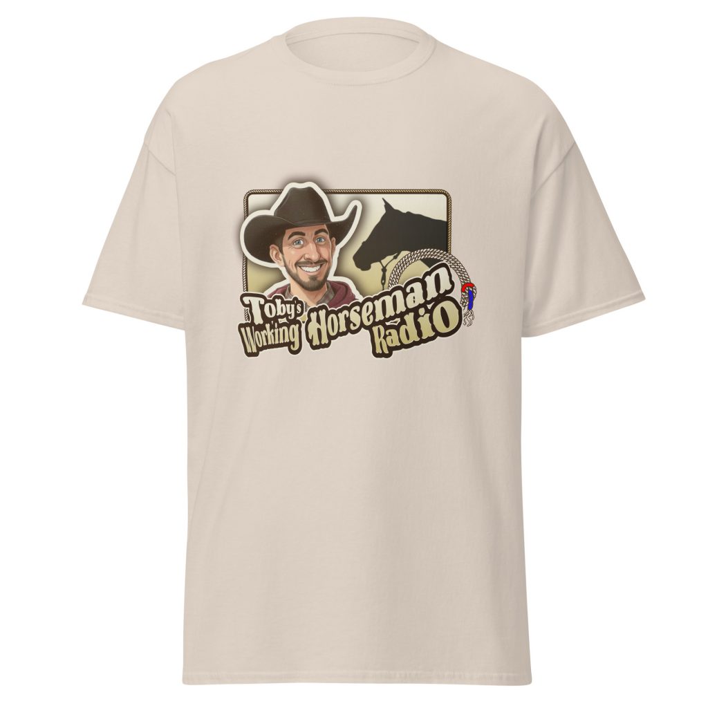 Klassisches Unisex 'Toby's Working Horseman Radio' Support T-Shirt